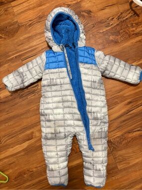 12-18 month snow bunting suit